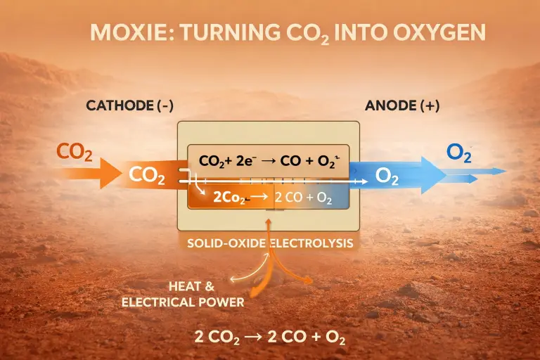 Oxygen on Mars Mars Oxygen breathe
