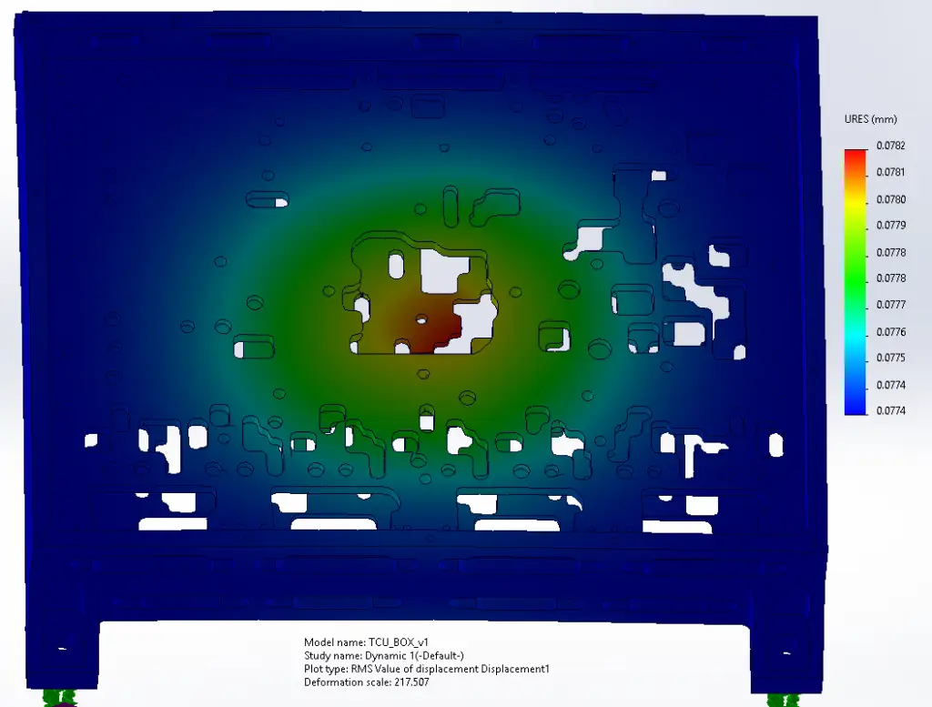 Thermal control unit, TCU, Vibration Analysis, OBC, Onboard computer, satellite onboard computer