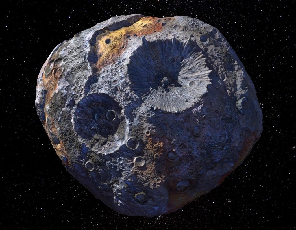 Asteroid Psyche, Deep-Space Exploration, NASA, asteroid, 16 Psyche, asteroid belt, Psyche, solar system, protoplanet, ancient collisions, Psyche Mission, Falcon Heavy rocket, Deep Space Optical Communications
