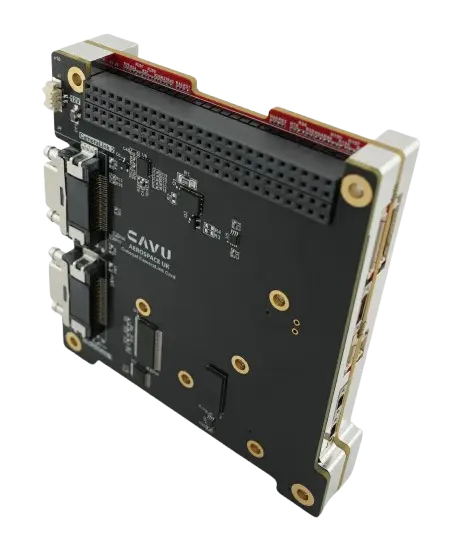 OBC, Onboard Computer, Satellite OBC, Satellite Onboard Computer, OBC Cube Polar, Satellite Systems, Satellite Technology, Cubesat, PolarFire OnBoard Computers, High-speed ADC/DAC, high-frequency CameraLink frame grabber, Frame Grabber, micro-coaxial type interconnects, Microchip