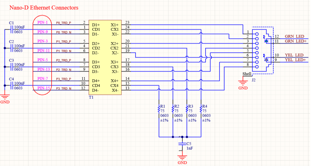 External magnetic-isolation board, magnetic-isolation board, OBC-Cube-Polar, OBC, Onboard Computer, Satellite OBC, Satellite Onboard Computer, satellite platform, adapter add-on card, active Ethernet PHY, magnetic-isolation adapter, active PHY chips, OBC PHY, PolarFire SoC, Microchip, Microchip PolarFire