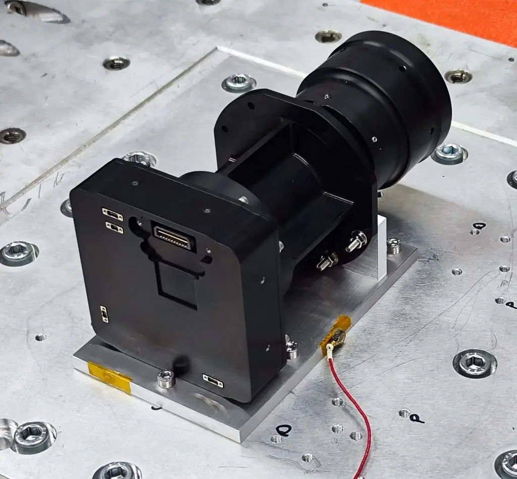 Flight-Proven CubeSat Camera, CubeSat Camera, Edge AI Capability, High-Resolution Space Imaging, Space Imaging, Onboard Artificial Intelligence, Earth-observation, space-imaging missions, space-imaging, spacecraft, satellites, onboard AI, high-resolution imaging, RavenEye5 high-speed data interfaces, NVIDIA Jetson Xavier NX, Edge AI imaging systems, CubeSat, small-satellite missions, High-Resolution RAW Imaging, GBRG Bayer configuration, high-quality image data, Earth observation, spacecraft inspection, object detection, Higher Frame Rates, Region of Interest, ROI, MIPI CSI-2 interface, object tracking, spacecraft rendezvous, proximity operations, robotic-arm control, onboard object detection, computer-vision applications, 384-core NVIDIA Volta GPU, Tensor Cores, MIPI CSI-2, onboard Edge AI applications, Object Classification, Autonomous Navigation, Cloud and Land Feature Detection, high-speed imaging interface, EMC, Vibration Test, Intelligent Small Satellites, Autonomous Spacecraft