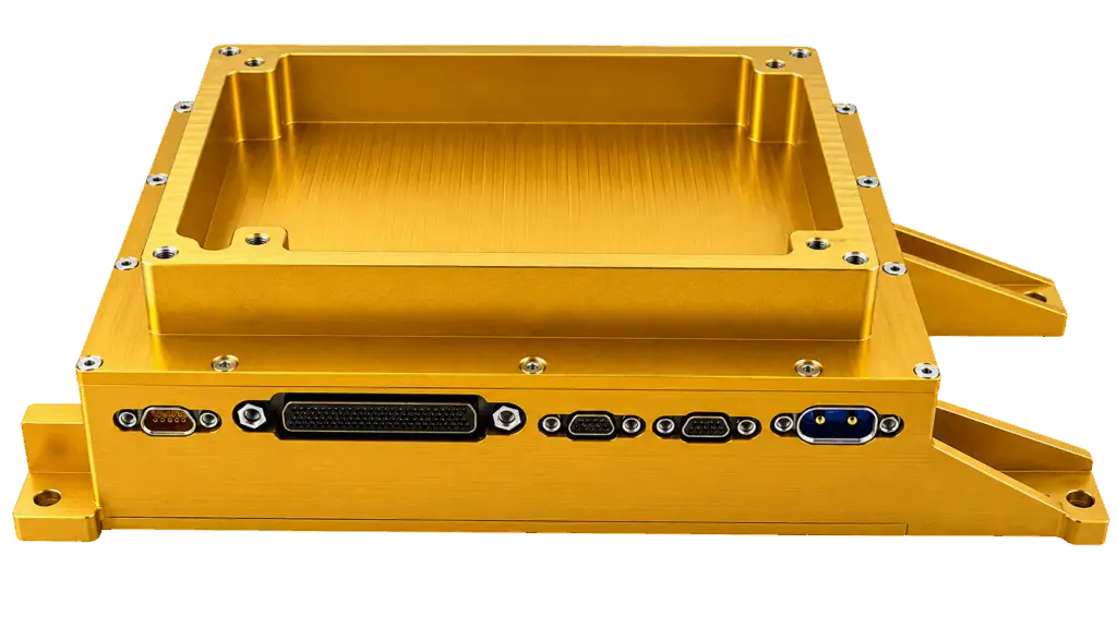 Rocket Flight Computer, Flight Computer, PolarFire SoC, High-Density I/O Interface, I/O Interface, Vehicle Control, single flight-computing platform, TVC actuators, modern rocket flight computer, flight-control algorithm, solenoid valves, high-current thrust-vector-control, TVC, HiPer-D glenair connectors, launch missions, high-performance processing, high-channel-count analogue acquisition, high-power actuator interfaces, OBC-Hyper-Polar, Microchip PolarFire SoC FPGA, application-specific add-on card, high-density vehicle I/O, main computer, mission-specific I/O, OBC, PolarFire SoC FPGA, RISC-V processor, Flight-control software execution, Computer chassis, high-current TVC actuators, Samtec board-to-board interface, Pressure channels, pressure sensors, PolarFire FPGA, Propulsion-system monitoring, NTC temperature channels, current-loop temperature channel, NTC channels, Solenoid valves, AUX Loads, TVC Actuators Control, MDM-21 solenoid connector, OBC-Hyper-Polar, rocket avionics, PolarFire SoC FPGA, FPGA-based onboard computer, onboard computer