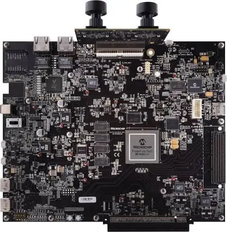 PolarFire based single board Computers, single board Computers, space C&DH projects, PolarFire FPGA SoC, Microchip Icicle kit, OBC, Microchip PolarFire SoC Video Kit, SpaceWire, FMC mezzanine card, DevKit, Development kits, Microchip Icicle or Video Kit, CAVU, FMC interface card, OBC Add-on Card, OBC-Hyper-Polar, Video Kit, development unit,  Icicle Kit, PolarFire SoC FPGA, multi-core RISC-V processor, Microchip, PolarFire SoC Icicle Kit, MPFS250T PolarFire SoC FPGA, five-core RISC-V processor subsystem, Microchip Video Kit, PolarFire SoC Video Kit, MPFS250-VIDEO-KIT, VectorBlox Accelerator SDK, neural-network IP, AI/ML applications, native imaging connectivity, Sony IMX334 image sensors, MPFS250TS PolarFire SoC, OBC-EM, CAVU GitLab, CAVU
