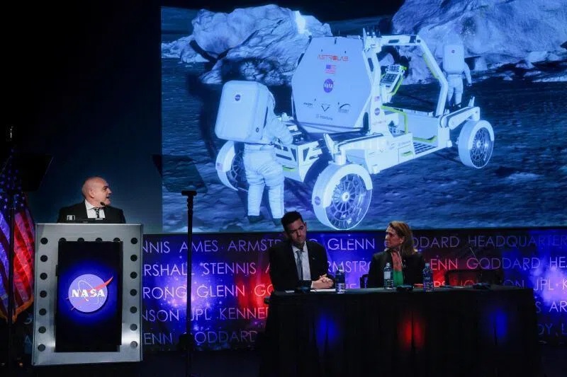 Lunar Exploration, NASA, Artemis, astronauts, the Moon, building Moon Base, multiplanetary civilizations, Moon base operation, ISS, multiplanetary species, Moon base, runway to Mars, lunar surface, Venturi Astrolab, Astrolab, Crewed Lunar Vehicle, CLV-1, FLEX lunar vehicle architecture, Lunar Terrain Vehicles, lunar South Pole, Apollo-era rover, Astrolab’s CLV-1, lunar rover