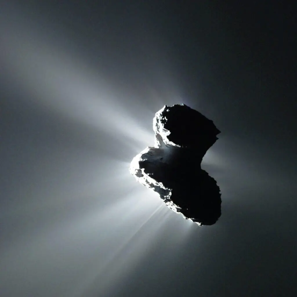 Natural Propulsion, Lower-Cost Spaceflight, Comet 41P, NASA, Spacecraft, Earth, launch energy, propulsion, Tuttle–Giacobini–Kresák, 41P/Tuttle–Giacobini–Kresák, comet, solar radiation, 41P, inner Solar System, rotation period, surface ice, small thrusters, Hubble, perihelion passage, outgassing torque, ice sublimation, Solar concentrator, chemical propellant, rocket engines, propulsion systems, Earth departure, initial escape trajectory, Solar approach, Propellant sublimation, interplanetary transportation, radiation shielding, cryogenic propellant production, Earth-launched propellant, solar-powered propulsion, combustion chamber, turbopump, sunlight-activated jets, solar thermal propulsion, Mars, Solar-distance dependence